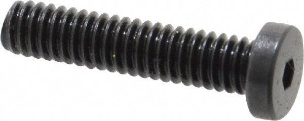 Holo-Krome 68008 Low Head Socket Cap Screw: #8-32, 3/4" Length Under Head, Low Socket Cap Head, Hex Socket Drive, Alloy Steel, Black Oxide Finish Image