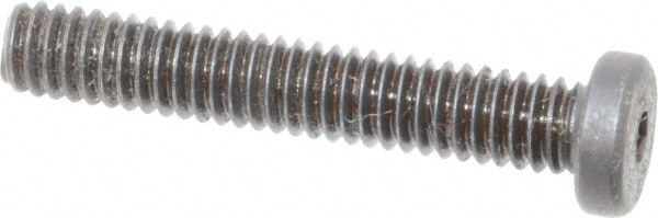 Holo-Krome 68010 Low Head Socket Cap Screw: #8-32, 1" Length Under Head, Low Socket Cap Head, Hex Socket Drive, Alloy Steel, Black Oxide Finish Image