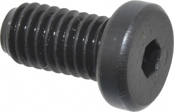 Holo-Krome 69002 Low Head Socket Cap Screw: #10-32, 3/8" Length Under Head, Low Socket Cap Head, Hex Socket Drive, Alloy Steel, Black Oxide Finish Image