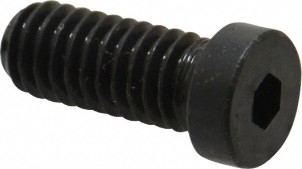 Holo-Krome 68034 Low Head Socket Cap Screw: 5/16-18, 3/4" Length Under Head, Low Socket Cap Head, Hex Socket Drive, Alloy Steel, Black Oxide Finish Image