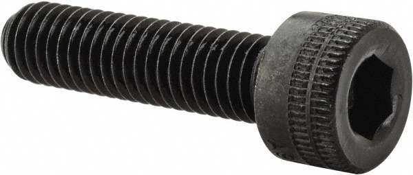 Holo-Krome 76124 Hex Head Cap Screw: M5 x 0.80 x 20 mm, Grade 12.9 Alloy Steel, Black Oxide Finish Image