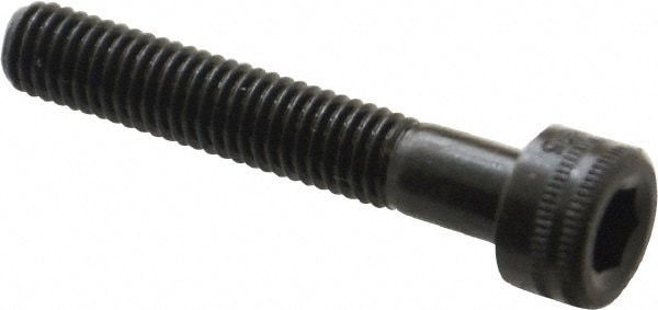 Holo-Krome 76132 Hex Head Cap Screw: M5 x 0.80 x 30 mm, Grade 12.9 Alloy Steel, Black Oxide Finish Image