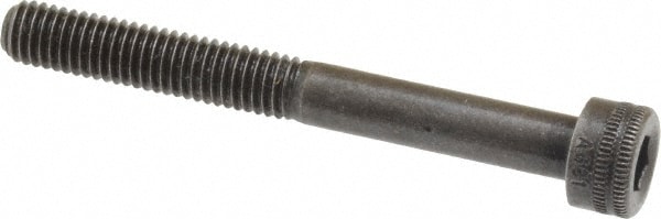 Holo-Krome 76144 Hex Head Cap Screw: M5 x 0.80 x 45 mm, Grade 12.9 Alloy Steel, Black Oxide Finish Image