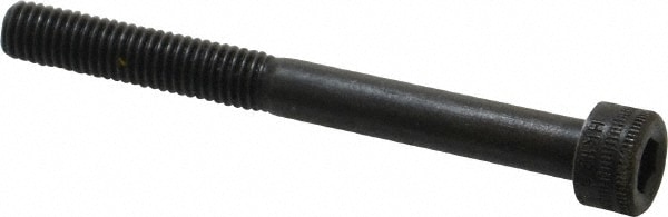 Holo-Krome 76148 Hex Head Cap Screw: M5 x 0.80 x 50 mm, Grade 12.9 Alloy Steel, Black Oxide Finish Image