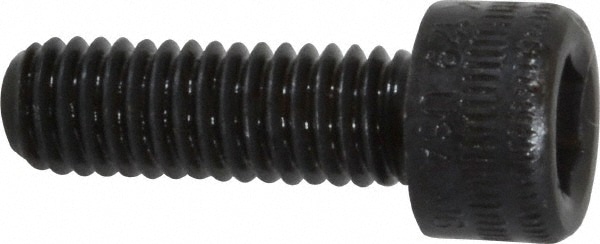 Holo-Krome 76170 Hex Head Cap Screw: M6 x 1.00 x 18 mm, Grade 12.9 Alloy Steel, Black Oxide Finish Image