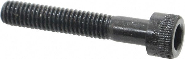 Holo-Krome 76184 Hex Head Cap Screw: M6 x 1.00 x 35 mm, Grade 12.9 Alloy Steel, Black Oxide Finish Image