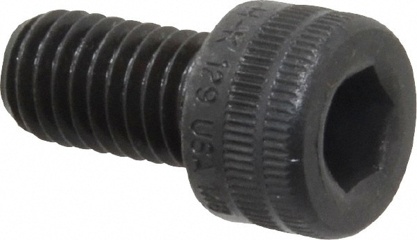 Holo-Krome 76230 Hex Head Cap Screw: M8 x 1.25 x 15 mm, Grade 12.9 Alloy Steel, Black Oxide Finish Image