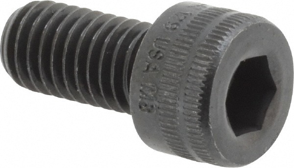 Holo-Krome 76232 Hex Head Cap Screw: M8 x 1.25 x 16 mm, Grade 12.9 Alloy Steel, Black Oxide Finish Image