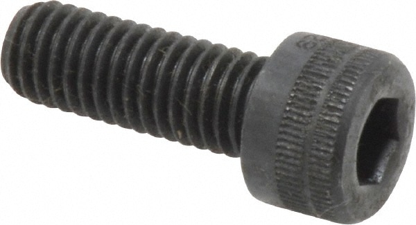 Holo-Krome 76238 Hex Head Cap Screw: M8 x 1.25 x 22 mm, Grade 12.9 Alloy Steel, Black Oxide Finish Image