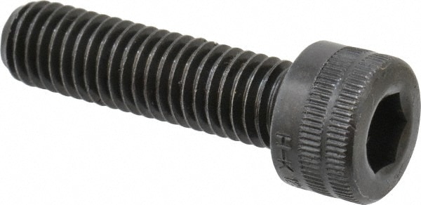 Holo-Krome 76244 Hex Head Cap Screw: M8 x 1.25 x 30 mm, Grade 12.9 Alloy Steel, Black Oxide Finish Image