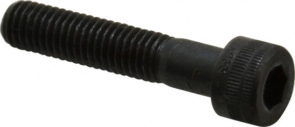 Holo-Krome 76252 Hex Head Cap Screw: M8 x 1.25 x 40 mm, Grade 12.9 Alloy Steel, Black Oxide Finish Image