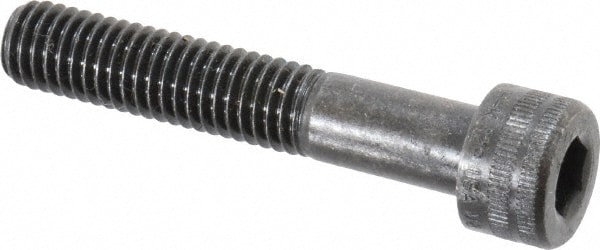 Holo-Krome 76256 Hex Head Cap Screw: M8 x 1.25 x 45 mm, Grade 12.9 Alloy Steel, Black Oxide Finish Image