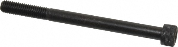 Holo-Krome 76282 Hex Head Cap Screw: M8 x 1.25 x 100 mm, Grade 12.9 Alloy Steel, Black Oxide Finish Image