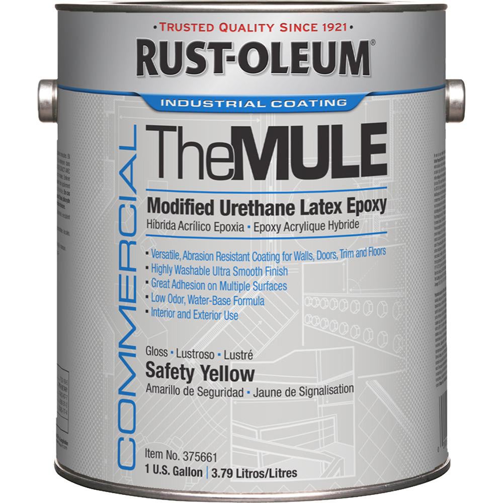 Rust-Oleum - Metal Coating, Latex & Floor Coating Paint: 1 gal, Safety ...