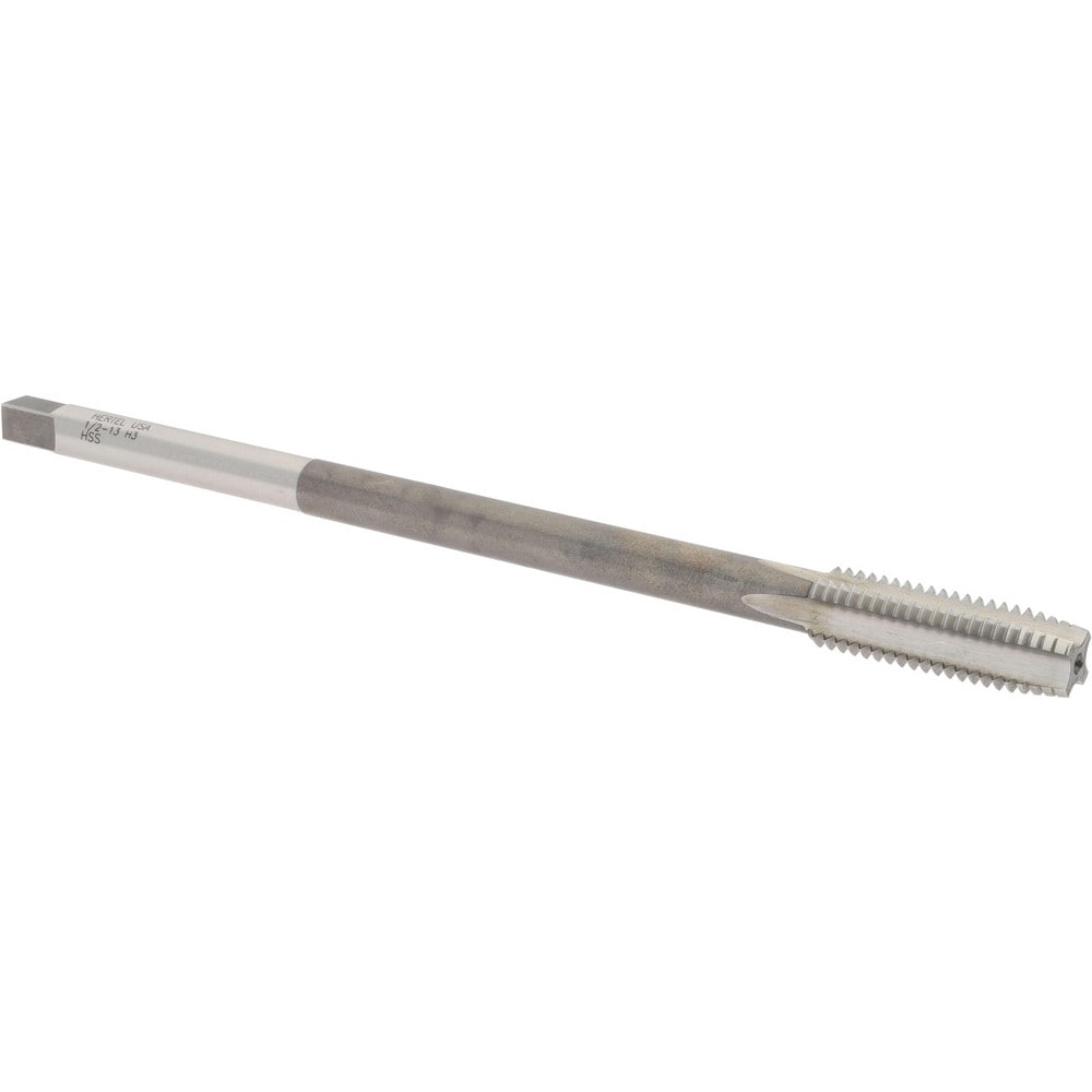 Hertel R837654 Extension Tap: 1/2-13, 4 Flutes, H3, Bright/Uncoated, High Speed Steel, Standard Hand Image