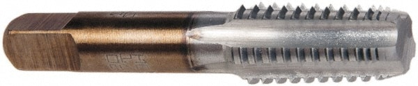 Hertel R127115K-S 1/8-27 NPT, 5 Flutes, Chrome Plated, High Speed Steel, Interrupted Thread Pipe Tap Image