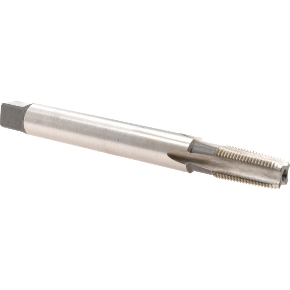 Extension Pipe Tap: 1/8-27 NPT, 4 Flutes, Plug Chamfer, High Speed Steel