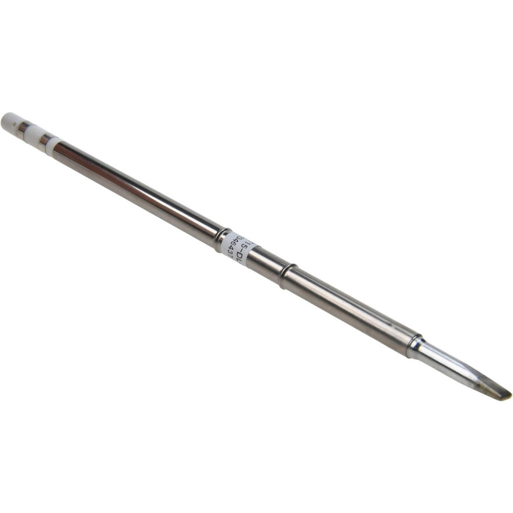 Soldering Tip, T15 Series. Chisel, 4.0mm x 22mm, For Use With Mfr. No. FM-2027