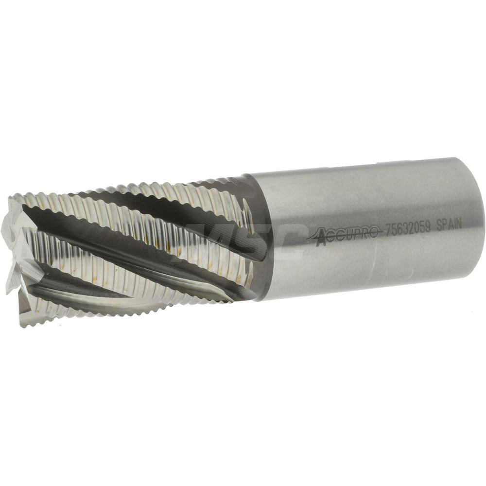 Accupro 35284 Corner Chamfer End Mill: 1.25" Dia, 2" LOC, 6 Flute, Powdered Metal Image