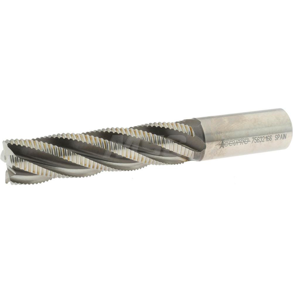 Accupro 35379 Corner Chamfer End Mill: 0.875" Dia, 3.5" LOC, 5 Flute, Powdered Metal Image