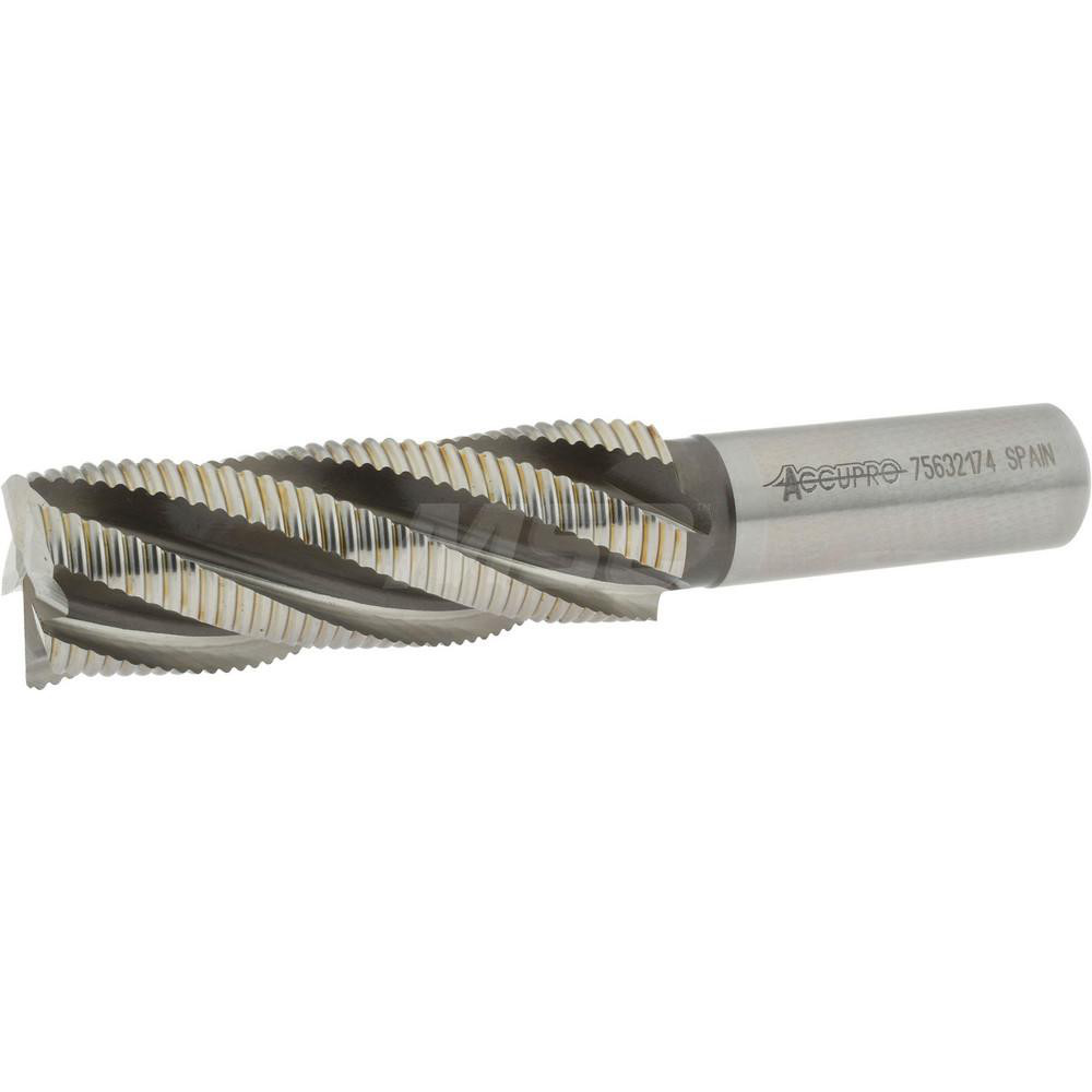 Accupro 35380 Corner Chamfer End Mill: 1" Dia, 3" LOC, 5 Flute, Powdered Metal Image