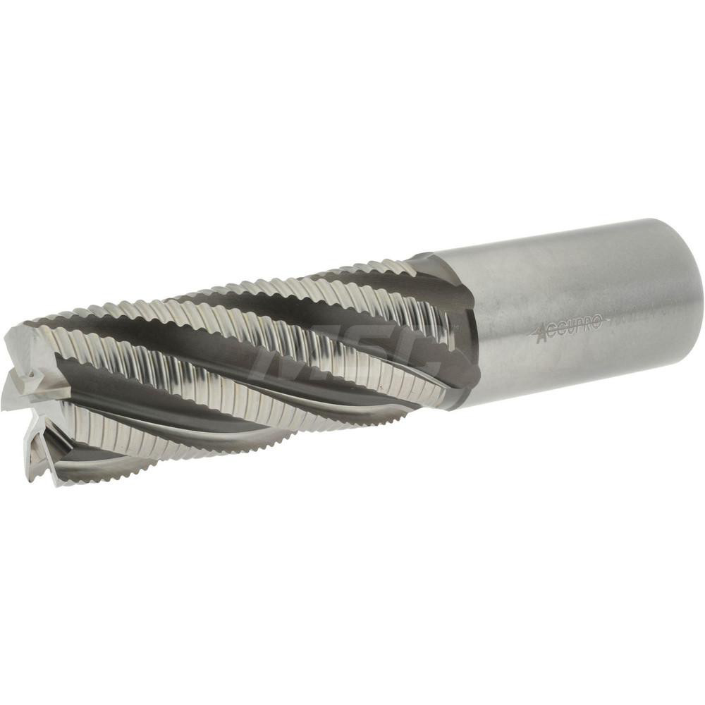Accupro 35389 Corner Chamfer End Mill: 1.25" Dia, 3" LOC, 6 Flute, Powdered Metal Image