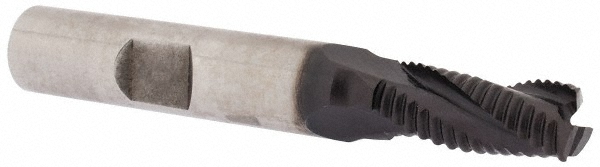 Accupro 33067 Corner Chamfer End Mill: 0.3125" Dia, 0.75" LOC, 3 Flute, Powdered Metal Image