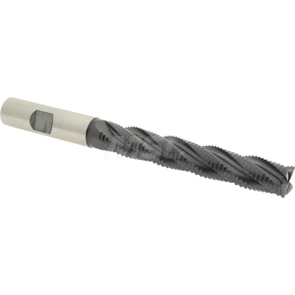 Accupro 35405 Corner Chamfer End Mill: 0.5" Dia, 3" LOC, 4 Flute, Powdered Metal Image