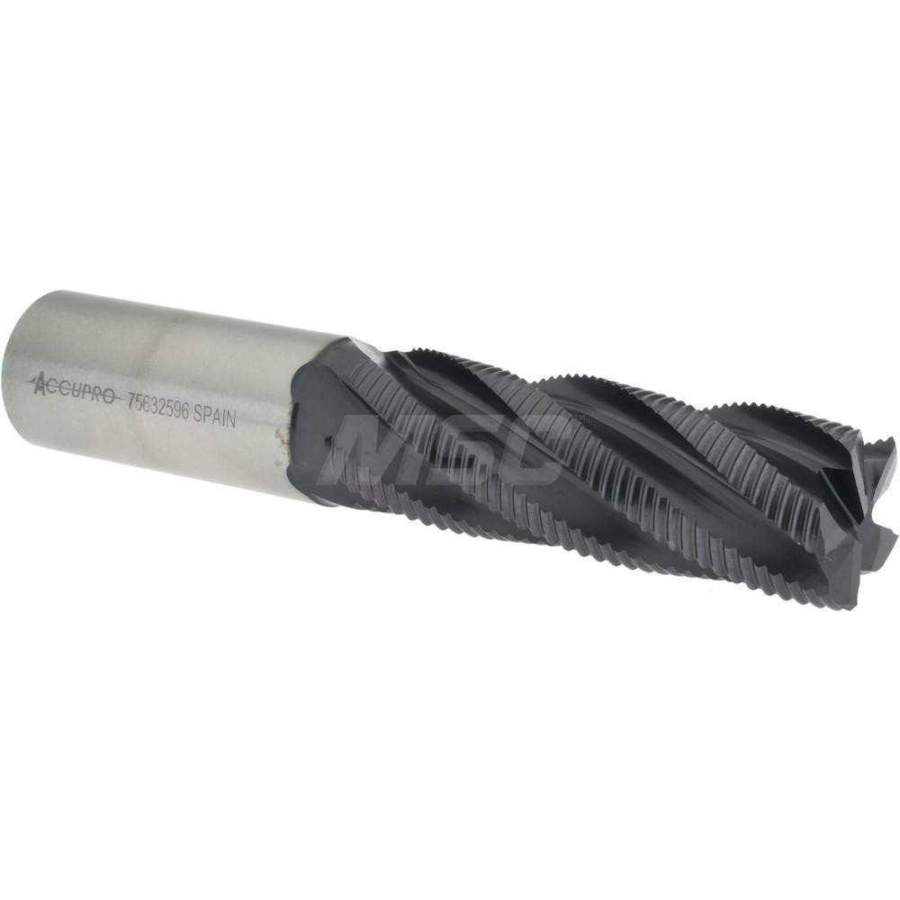 Accupro 35413 Corner Chamfer End Mill: 1" Dia, 3" LOC, 5 Flute, Powdered Metal Image