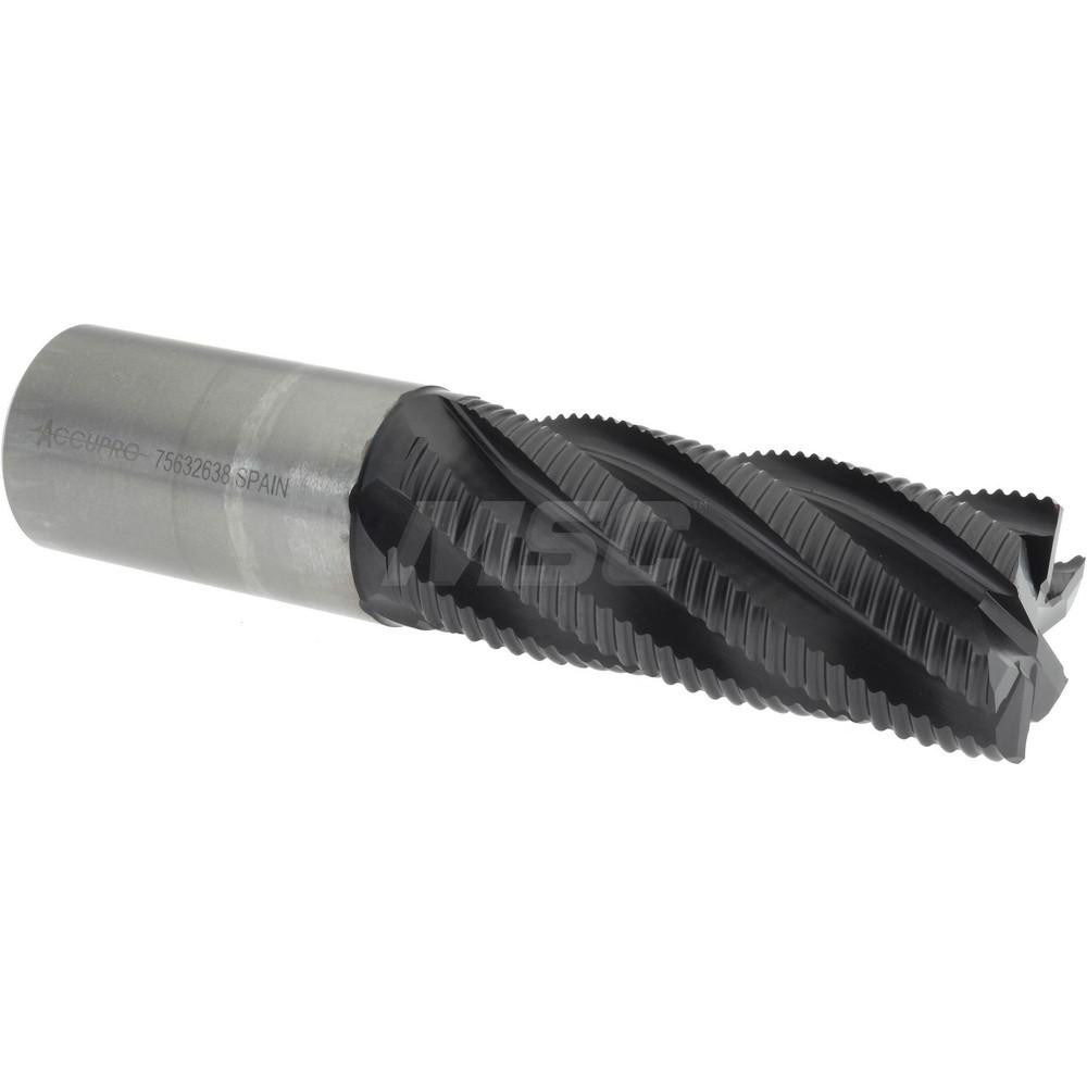 Accupro 35417 Corner Chamfer End Mill: 1.25" Dia, 3" LOC, 6 Flute, Powdered Metal Image