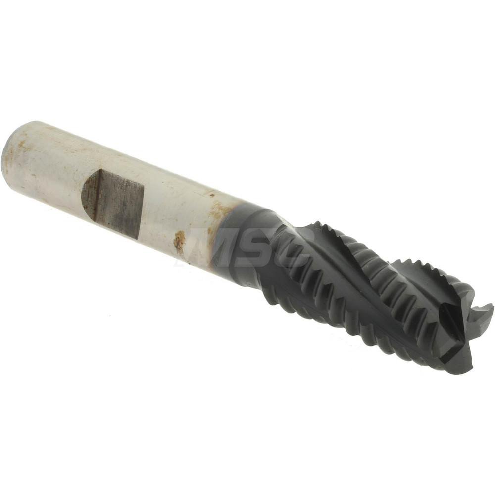 Accupro 35302 Corner Chamfer End Mill: 0.4375" Dia, 1" LOC, 4 Flute, Powdered Metal Image