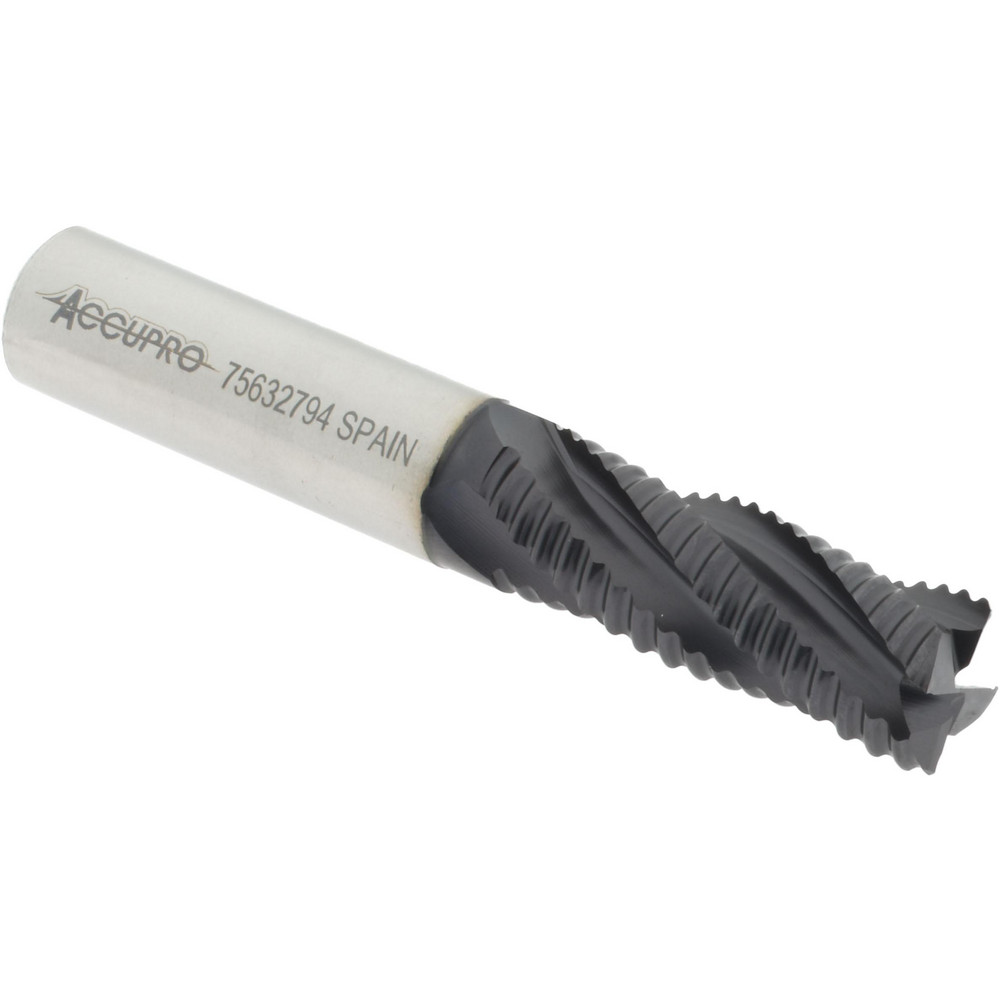 Accupro 35304 Corner Chamfer End Mill: 0.625" Dia, 1.625" LOC, 4 Flute, Powdered Metal Image
