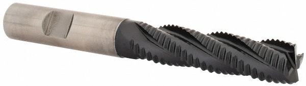 Accupro 35344 Corner Chamfer End Mill: 0.5" Dia, 2" LOC, 4 Flute, Powdered Metal Image