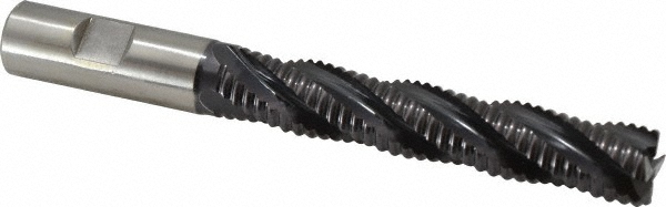 Accupro 35350 Corner Chamfer End Mill: 0.75" Dia, 4.125" LOC, 4 Flute, Powdered Metal Image