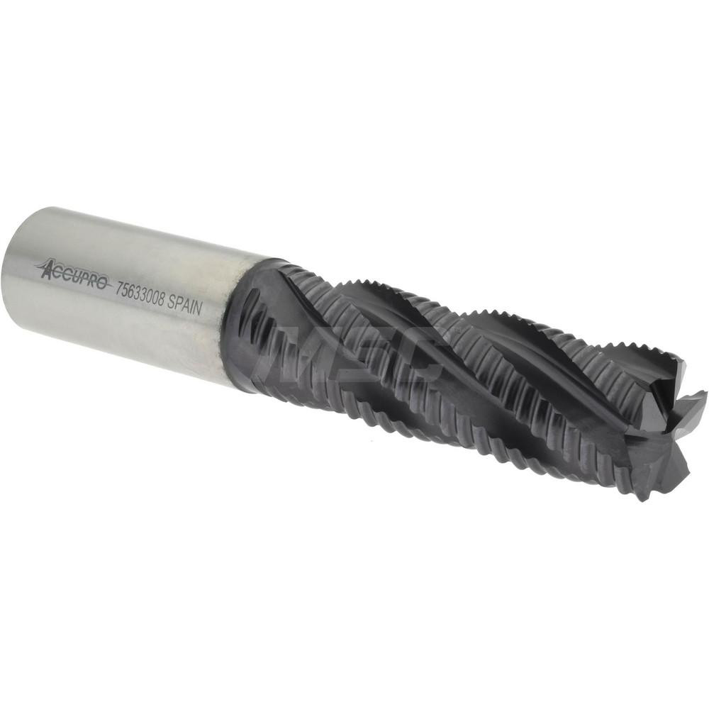 Accupro 35353 Corner Chamfer End Mill: 1" Dia, 3" LOC, 5 Flute, Powdered Metal Image