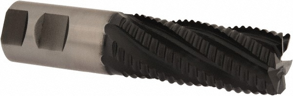 Accupro 35357 Corner Chamfer End Mill: 1.25" Dia, 3" LOC, 6 Flute, Powdered Metal Image