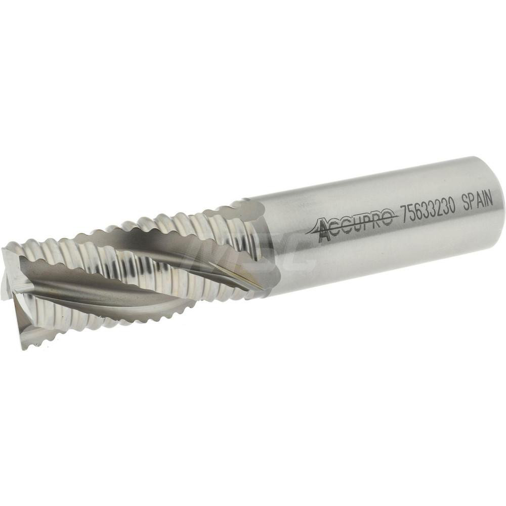 Accupro 35292 Corner Chamfer End Mill: 0.75" Dia, 1.625" LOC, 4 Flute, Powdered Metal Image