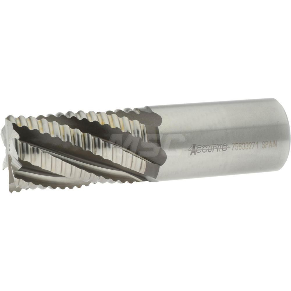 Accupro 35296 Corner Chamfer End Mill: 1.25" Dia, 2" LOC, 6 Flute, Powdered Metal Image
