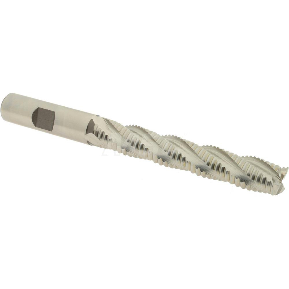 Accupro 35317 Corner Chamfer End Mill: 0.5" Dia, 3" LOC, 4 Flute, Powdered Metal Image