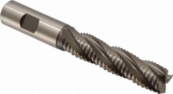 Accupro 35321 Corner Chamfer End Mill: 0.75" Dia, 3" LOC, 4 Flute, Powdered Metal Image