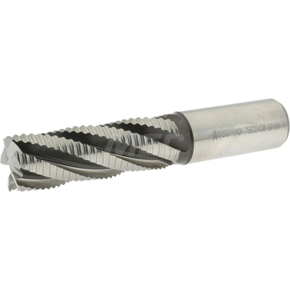 Accupro 35325 Corner Chamfer End Mill: 1" Dia, 3" LOC, 5 Flute, Powdered Metal Image