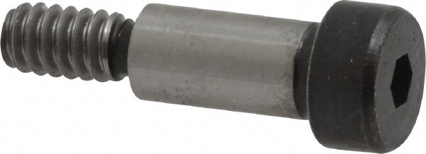 Holo-Krome 8004 1/4" Shoulder Diam x 1/2" Shoulder Length, #10-24 UNRC, Hex Socket Shoulder Screw Image