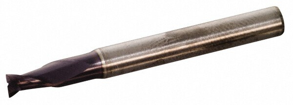 Square End Mill: 0.197'' Dia, 0.5512'' LOC, 3 Flutes, Solid Carbide
