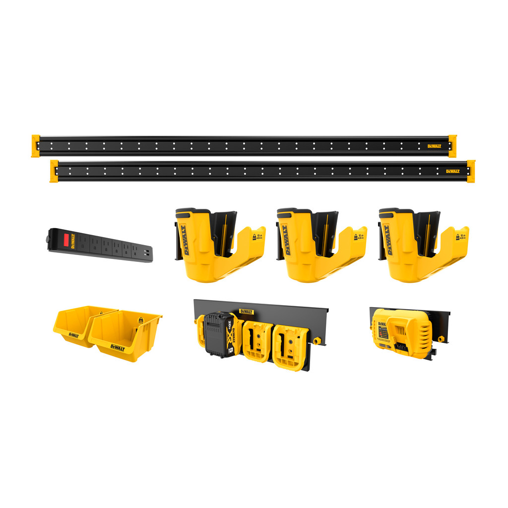 DeWALT Tool Box Case & Cabinet Accessories: Accessory Type: Storage Kit; Material: Metal | 4-Pack | Part #DWST82825
