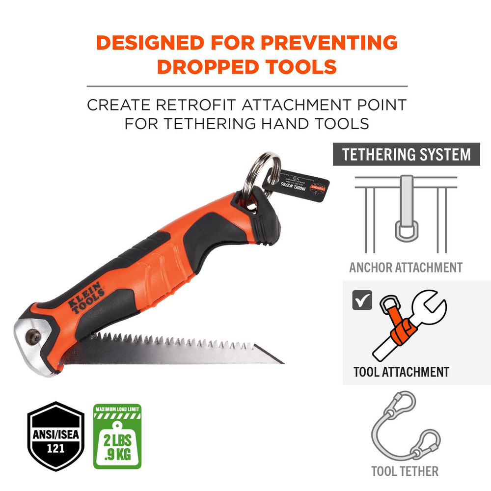 Key Ring Tether Ergodyne - Key Ring & Gear Tether Accessories: Accessory Type: Split ...
