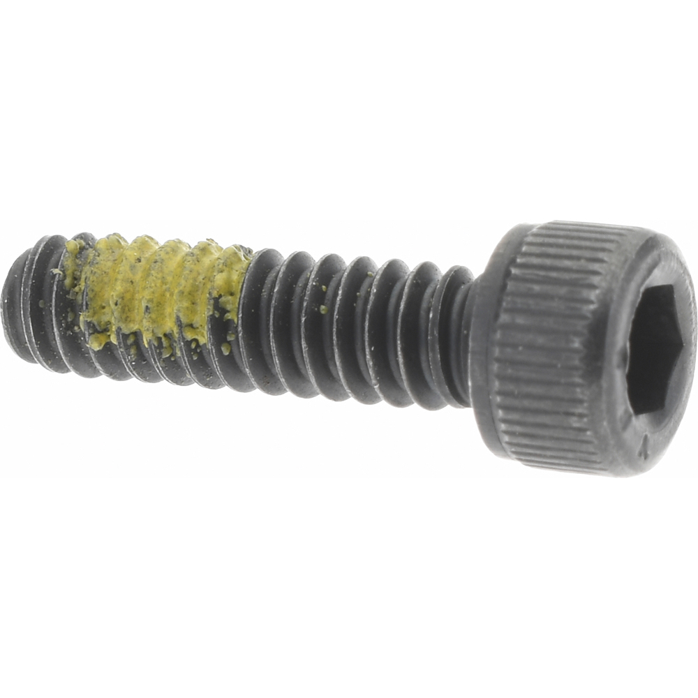 Value Collection 015061PR Hex Head Cap Screw: #6-32 x 1/2", Alloy Steel, Black Oxide Finish Image