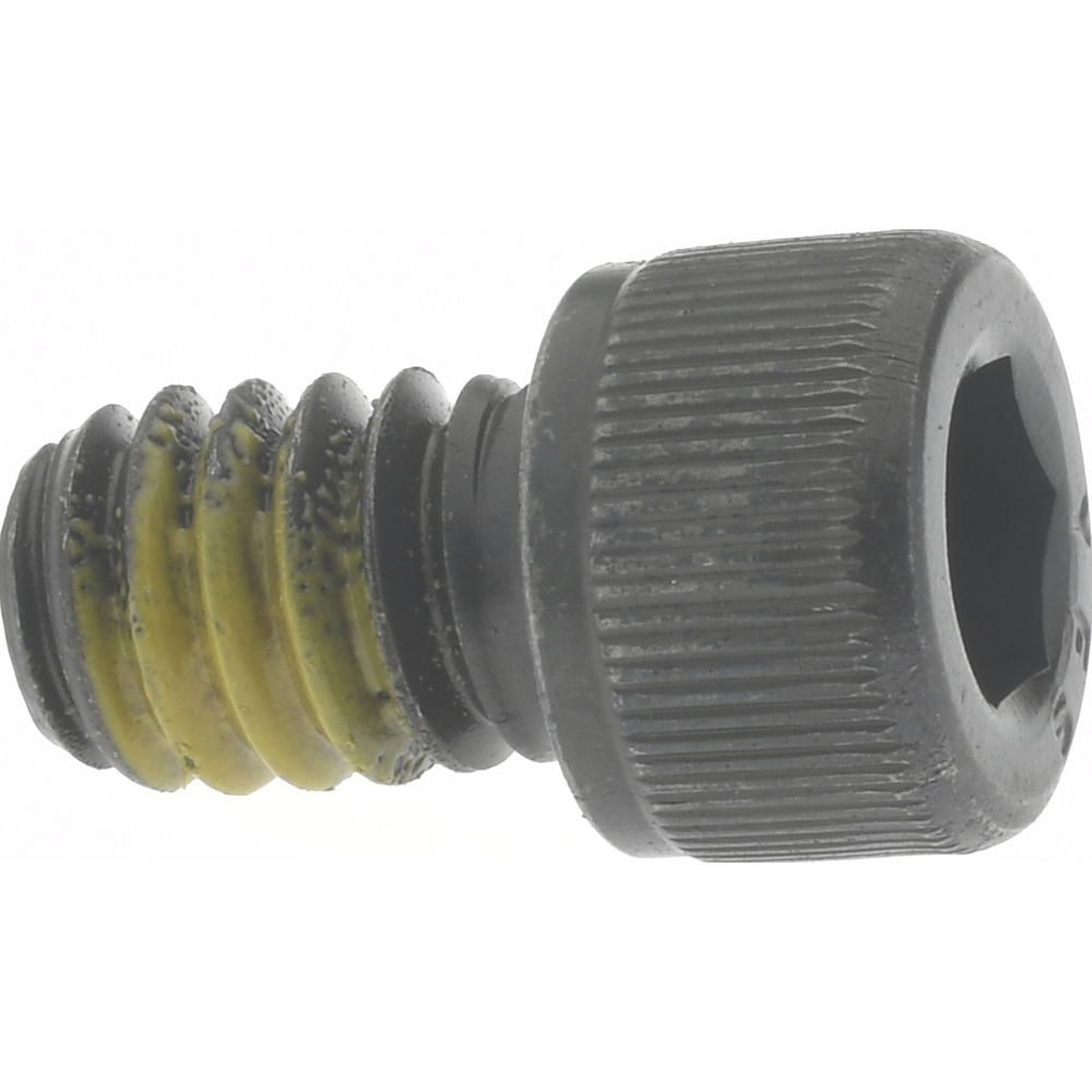 Value Collection 015143PR Hex Head Cap Screw: 1/4-20 x 3/8", Alloy Steel, Black Oxide Finish Image