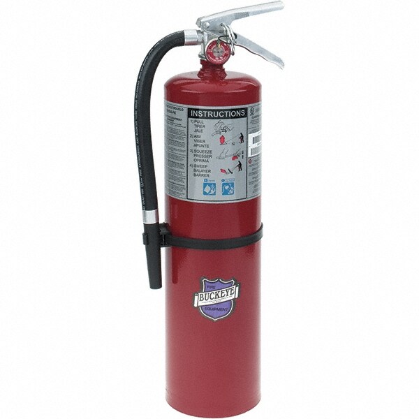 Vehicle Metal Bracket: Class BC, Dry Chemical, 5.125" Dia, 10 lb Capacity