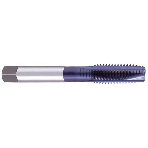 OSG 1105612808 Spiral Point Tap: 7/16-20, UNF, 3 Flutes, Plug, Powdered Metal, TiCN Finish Image