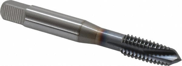 OSG 1105612208 Spiral Point Tap: 3/8-16, UNC, 3 Flutes, Plug, 2B, Powdered Metal, TiCN Finish Image